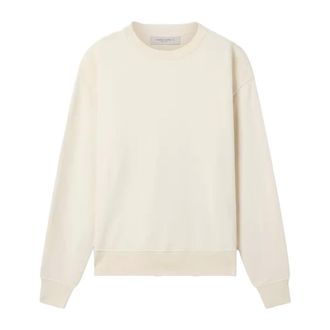 Golden Goose Hoodies & sweatvesten, Heren, Wit, S, Katoen, Distressed Sweatshirt