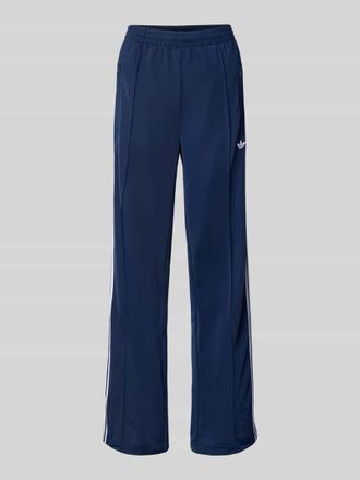adidas Originals Trainingshose mit Logo und elastischem Bund Modell FIREBIRD in Dunkelblau, Gr&ouml;&szlig;e XS