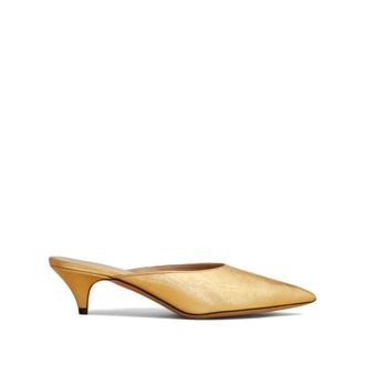 Khaite River Mule 45 - Dames - Muiltjes - Geel - 36 EU - Leer - Schoenen