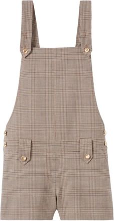 Claudie Pierlot Tuta corta a quadri - Toni neutri