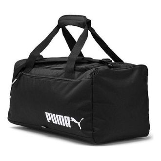 Puma Fundamentals No. 2 Small Sports Bag Black White 077762-01