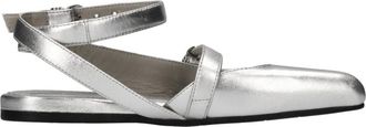 Vic Mati&eacute; Schoenen, Dames, Grijs, 40 EU, Leer, Leren ballerinas