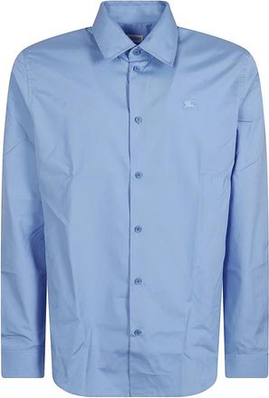 Burberry Casual Overhemd - Heren - Casual Overhemden - Blauw - M - Overhemden