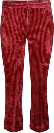 Isabel Marant Stijlvolle Dolann-Gb Broek - Dames - Vrijetijds broeken - Roze - XS - Katoen - Broeken