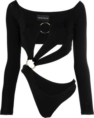 Louisa Ballou Body - Dames - Bodies - Zwart - L - Tops