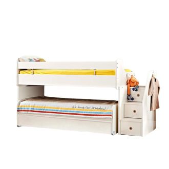 Muemue Cama Midi Y Caj&oacute;n Blanca 90x200/90/190cm
