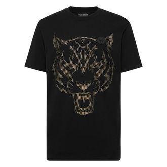 Plein Sport Tops, Heren, Zwart, XS, T-Shirts