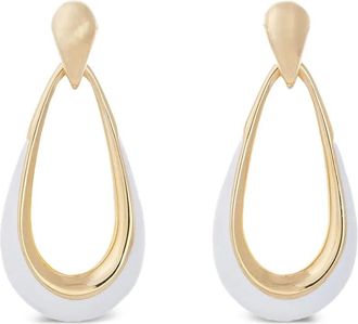 Sidney Garber 18K yellow gold Door Knocker earrings