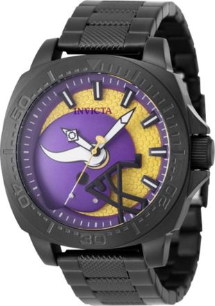Invicta NFL Minnesota Vikings Quartz Mens Watch 47889
