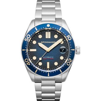 Spinnaker Croft Midsize Automatic Bracelet Watch, 40mm in Blue at Nordstrom
