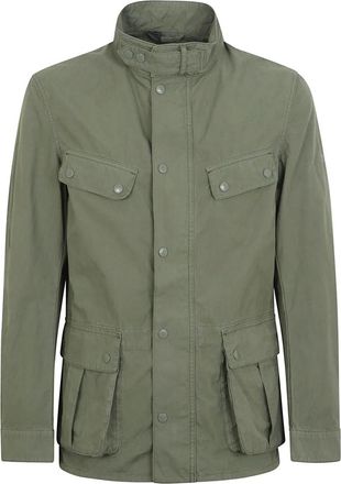 Barbour Cotton Light Jacket - male - Barbour - Light Jackets - Green - M - Jackets