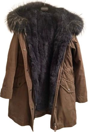 Max Mara Weekend Brown Parka Jacket Size M