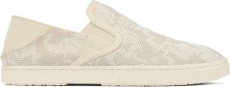 Olukai Womens Pehuea Slip On Shoe In Puka White