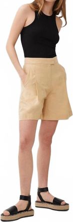 French Connection Alania City Short In Beige