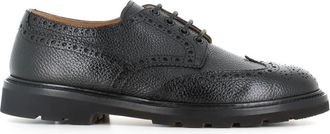 Henderson Schoenen Black - Heren - Veterschoenen - Zwart - 42 1/2 EU - Leer - Schoenen