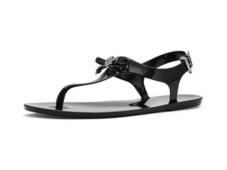 Michael Kors Eva Thong Womens Sandals Black : 10 M, Synthetic