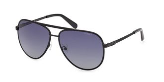Guess GU00209 Polarized 02D Mens Sunglasses Black Size 61