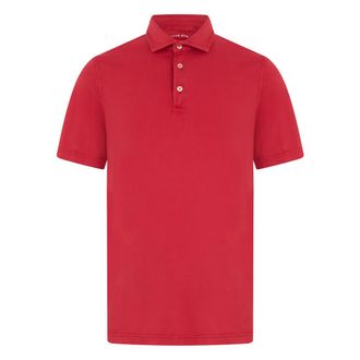 Fedeli Polo Shirts, male, Red, Size: M Polo Shirt