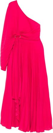 Acler Abito monospalla Sadgill plissettato - Rosa