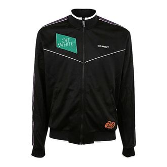Off-white Zip-throughs, male, Black, Size: S Giacca