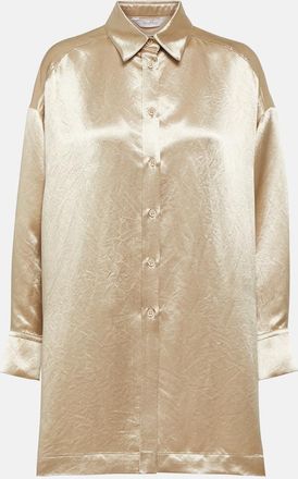 Max Mara Bacio satin shirt