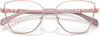Michael Kors 0mk3090 Slightly Oversized Geometric Eyeglasses with Adjustable Nose Pads