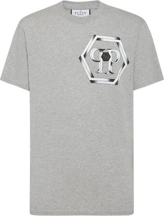Philipp Plein T-shirt Hexagon - Grigio