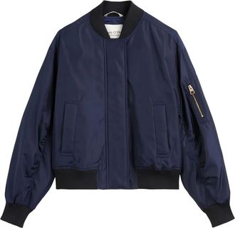 Marc O'Polo Bomber con zip - Blu