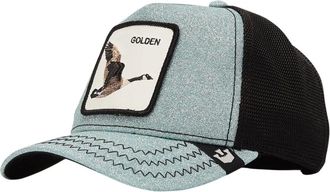 Goorin Brothers Accessoires, Dames, Veelkleurig, ONE Size, Katoen, Gouden Glitter Baseballpet Animal Farm