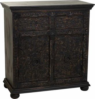 Wanderlust Deco Aparador de madera 90 x 40 x 90h cm