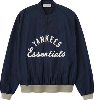 Fear of God x Yankees Half Zip Pullover Dark Sapphire Overland Rib RW00231