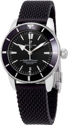 Breitling Superocean Heritage II Automatic Chronometer 44 mm Black Dial Mens Watch AB2030121B1S1