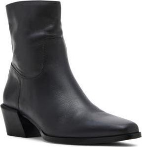 Steve Madden Daney Bootie in Black Leather at Nordstrom Rack, Size 7.5