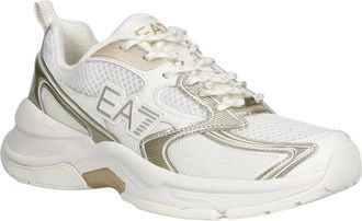 Emporio Armani Predator Sneaker - Heren - Sneakers - Beige - 36 2/3 EU - Leer - Schoenen