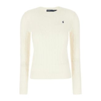 Polo Ralph Lauren Trui met ronde hals - Dames - Ronde hals truien - Beige - M - Kasjmier - Truien & Vesten