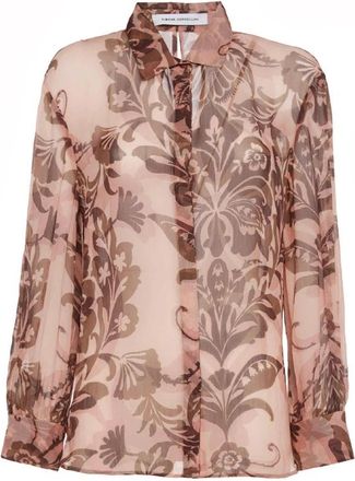 Simona Corsellini Shirt - Dames - Overhemden - Veelkleurig - 2XS - Overhemden