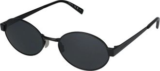 Saint Laurent SL 692 Zonnebril - Dames - Zonnebrillen - Zwart - 55 MM - Nylon - Accessoires