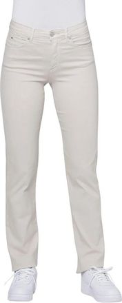 C.Ro Slim-fit Jeans - Dames - Slim Fit Jeans - Wit - XS - Leer - Jeans
