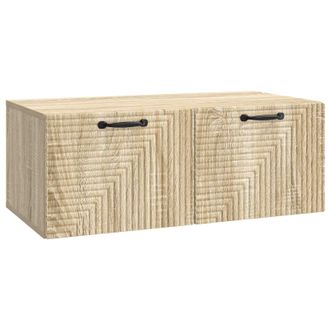 vidaXL Mueble Para Tv De Pared Roble Sonoma 78,5 X 41 X 30 Cm Vidaxl