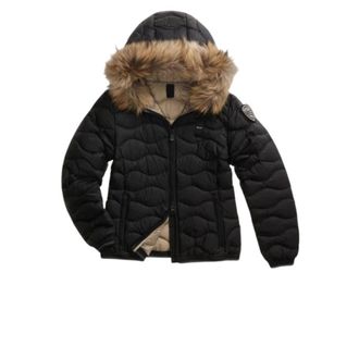 Blauer Chaqueta de plum&oacute;n acolchada Wave - Jackets - Mujer - Negro - XS