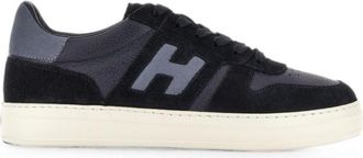 Hogan Blue Logo Sneakers