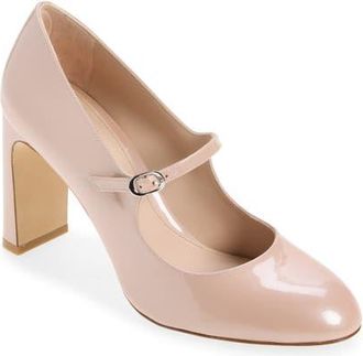 Stuart Weitzman Babette Mary Jane 85 Pump in Blushful at Nordstrom, Size 10.5