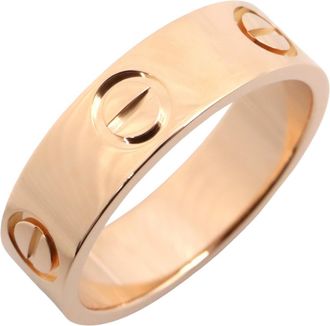 Cartier Pink Gold Pink Gold (18K) Band Ring (Pre-Owned)