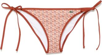 Lacoste Zwembroek met print - Beige