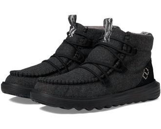 Hey Dude Womens Reyes Boot In Wool Black