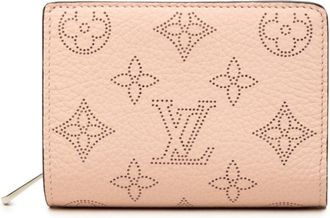 Louis Vuitton Monogram Pink Leather Wallet (Bi-Fold) (Pre-Owned)