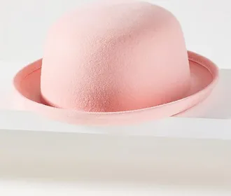 Wyeth Nyc 100% Wool Structured Pillbox Hat