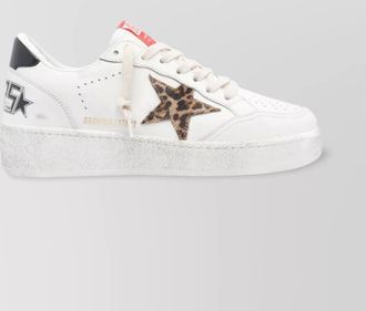 Golden Goose leather low-top sneakers