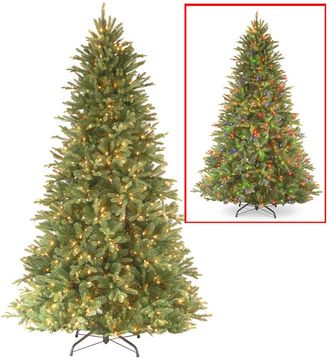 National Tree Company 7.5 Feel Real Tiffany Fir Hinged Tree