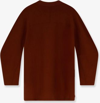 Loro Piana Womens Sweater Neem Cotton-Cashmere Brown Sweatshirts
